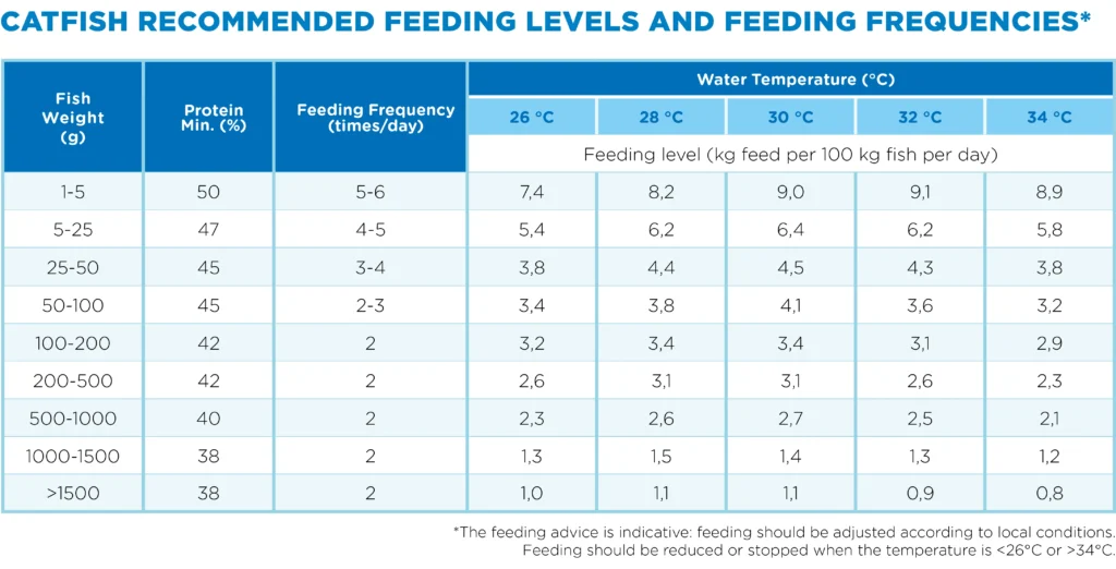 Calculating Feed Requirements for Catfish - The Best (1) Fish Feed Calculator